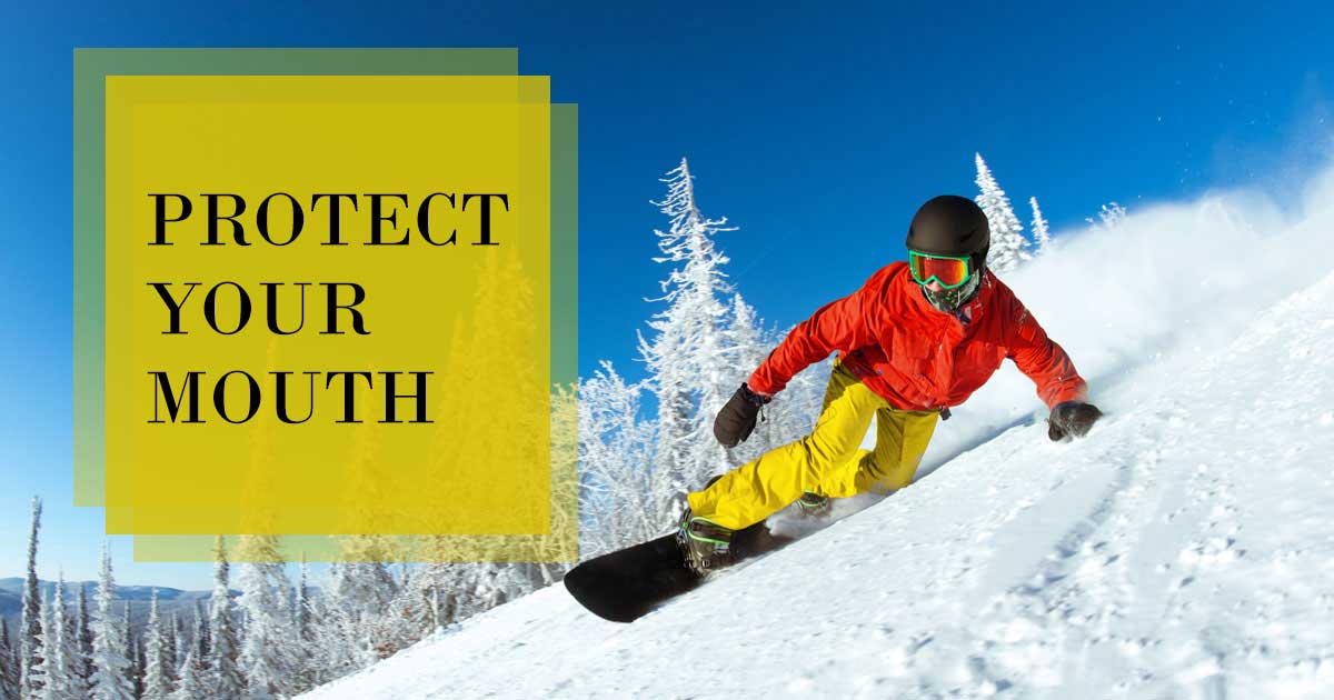 protect your teeth snowboarding