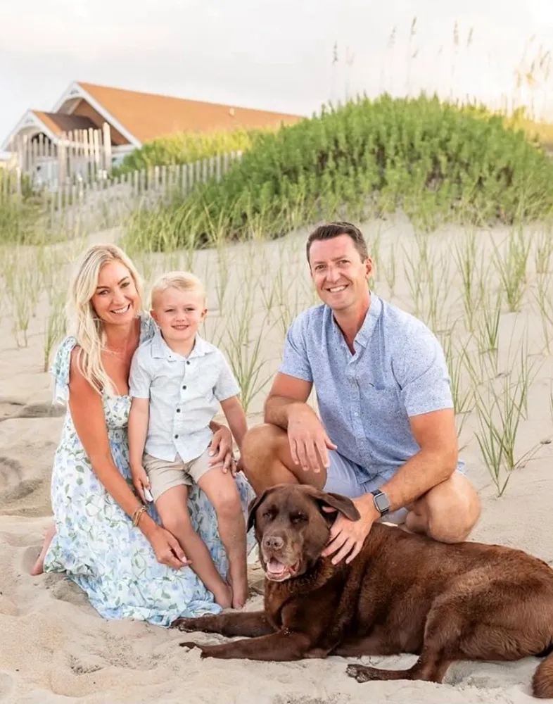 Dr Lee Allen, DDS With His Family