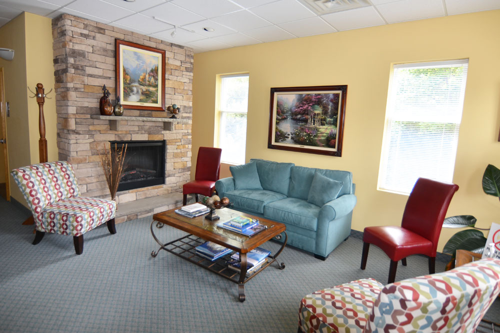 North Raleigh Dental Office Waiting Room